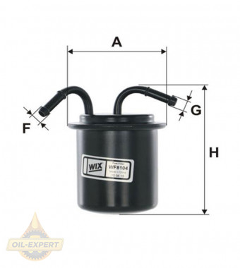 Wix Фильтр топливный WIX WF8104 - Картинка 1