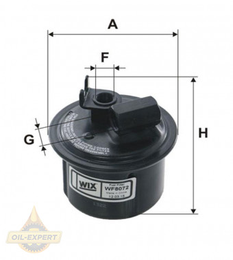Wix Фильтр топливный WIX WF8072 - Картинка 1