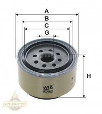 Wix Фильтр топливный WIX WF8201 - Картинка 1
