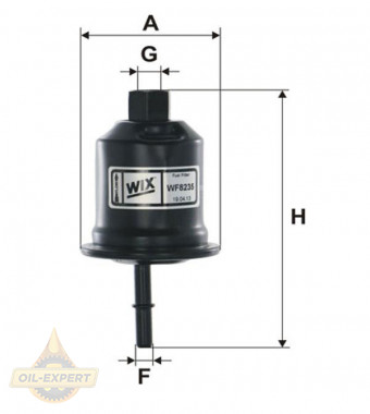 Wix Фильтр топливный WIX WF8235 - Картинка 1