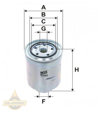 Wix Фільтр паливний WIX WF8468 - Заображення 1