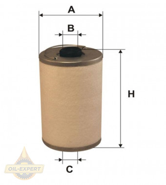 Wix Фильтр топливный WIX 33167FE - Картинка 1