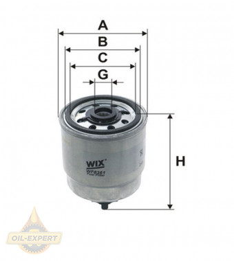Wix Фильтр топливный WIX WF8361 - Картинка 1