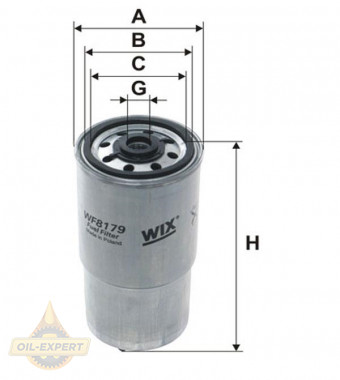 Wix Фильтр топливный WIX WF8179 - Картинка 1