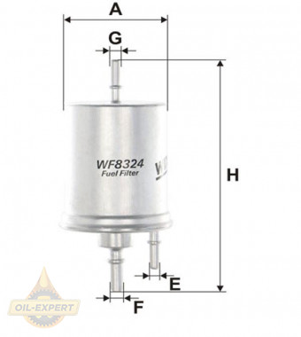 Wix Фильтр топливный WIX WF8324 - Картинка 1