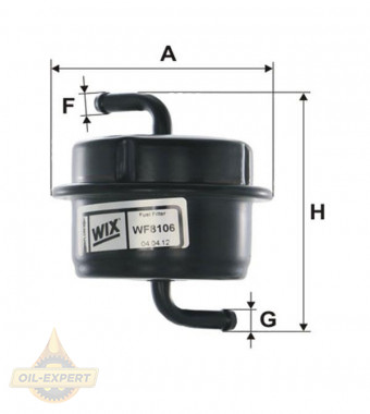 Wix Фильтр топливный WIX WF8106 - Картинка 1