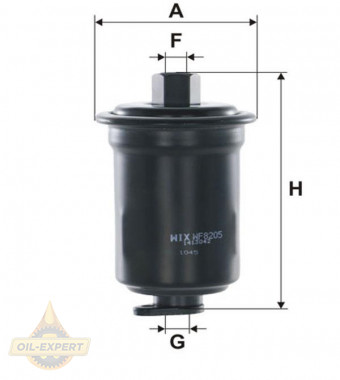 Wix Фильтр топливный WIX WF8205 - Картинка 1