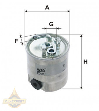 Wix Фильтр топливный WIX WF8454 - Картинка 1