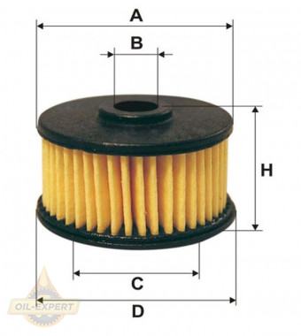 Wix Фильтр топливный WIX WF8344 - Картинка 1