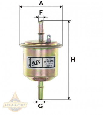 Wix Фильтр топливный WIX WF8359 - Картинка 1