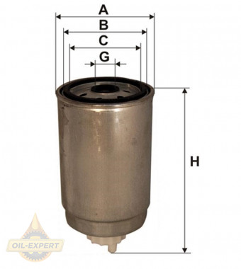 Wix Фильтр топливный WIX 95045E - Картинка 1
