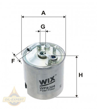 Wix Фильтр топливный WIX WF8306 - Картинка 1