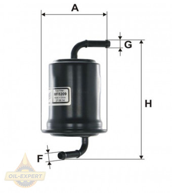 Wix Фільтр паливний WIX WF8209 - Заображення 1
