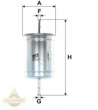 Wix Фильтр топливный WIX WF8174 - Картинка 1