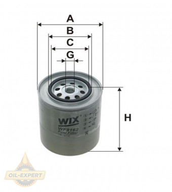 Wix Фильтр топливный WIX WF8162 - Картинка 1
