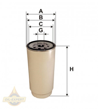 Wix Фильтр топливный WIX 95102E - Картинка 1