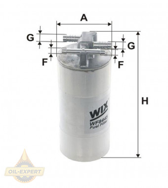 Wix Фільтр паливний WIX WF8445 - Заображення 1