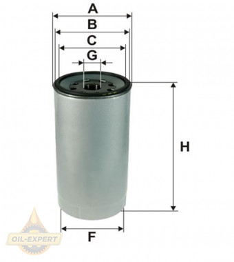 Wix Фильтр топливный WIX 95151E - Картинка 1