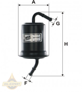 Wix Фильтр топливный WIX WF8207 - Картинка 1
