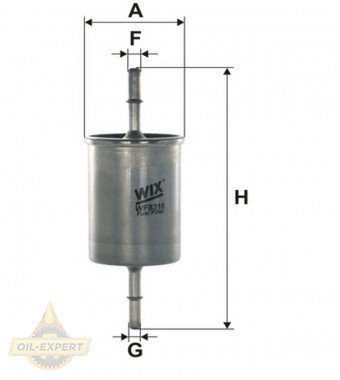 Wix Фильтр топливный WIX WF8316 - Картинка 1