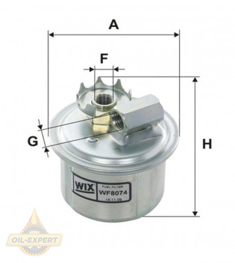 Wix Фильтр топливный WIX WF8074 - Картинка 1