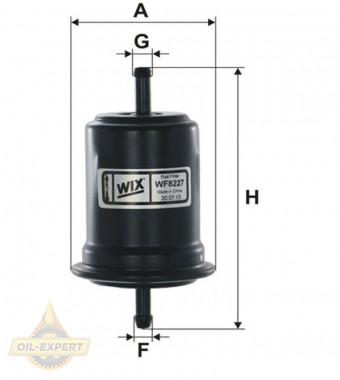 Wix Фильтр топливный WIX WF8227 - Картинка 1