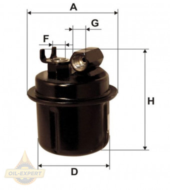 Wix Фильтр топливный WIX WF8075 - Картинка 1