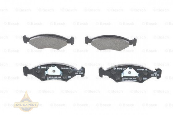 Bosch Колодки тормозные дисковые BOSCH 0 986 466 402 - Картинка 2