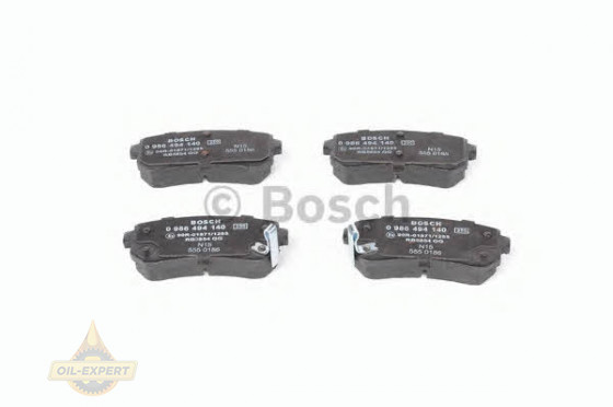 Bosch Колодки дискові гальмові BOSCH 0 986 494 140 - Заображення 7
