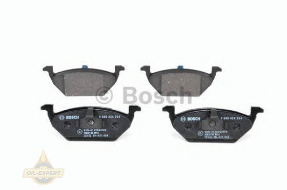 Bosch Колодки гальмівні дискові BOSCH 0 986 424 364 - Заображення 2