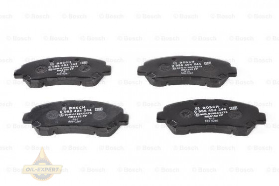 Bosch Колодки тормозные дисковые BOSCH 0 986 494 244 - Картинка 2