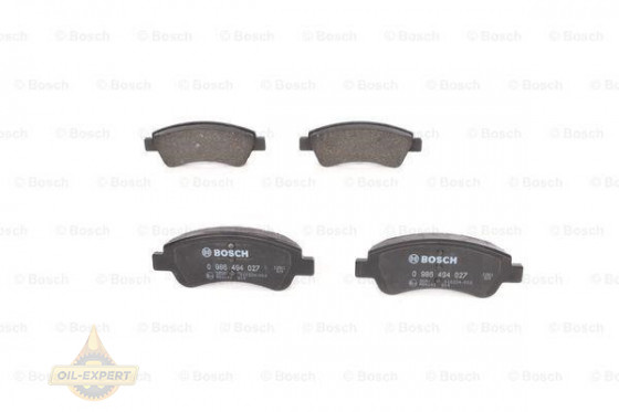 Bosch Колодки тормозные дисковые BOSCH 0 986 494 027 - Картинка 5