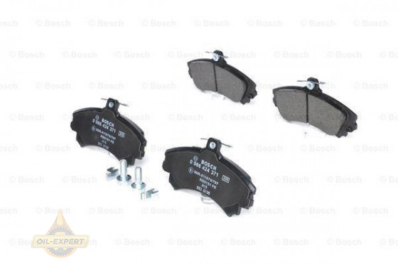 Bosch Колодки тормозные дисковые BOSCH 0 986 424 371 - Картинка 1