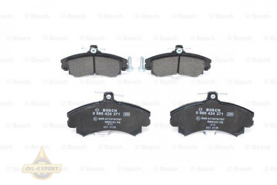 Bosch Колодки тормозные дисковые BOSCH 0 986 424 371 - Картинка 3