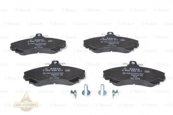 Bosch Колодки тормозные дисковые BOSCH 0 986 424 371 - Картинка 6