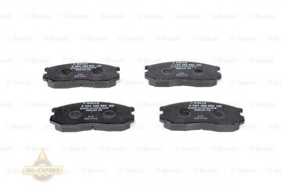 Bosch Колодки тормозные дисковые BOSCH 0 986 460 980 - Картинка 6