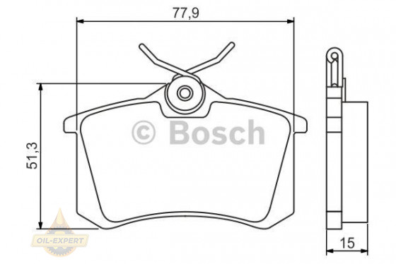 Bosch Колодки тормозные дисковые BOSCH 0 986 495 226 - Картинка 1