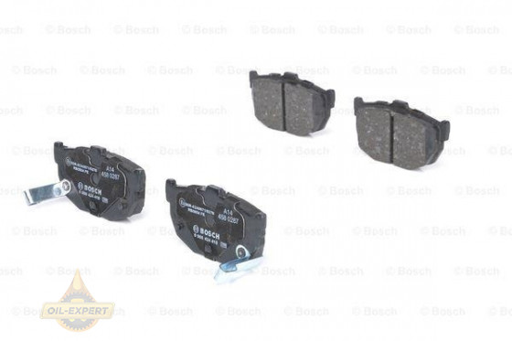 Bosch Колодки тормозные дисковые BOSCH 0 986 424 418 - Картинка 1