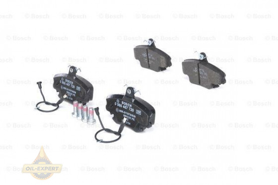 Bosch Колодки тормозные дисковые BOSCH 0 986 467 720 - Картинка 1