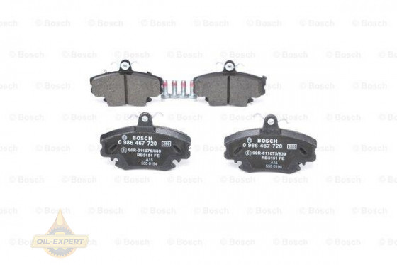 Bosch Колодки тормозные дисковые BOSCH 0 986 467 720 - Картинка 3