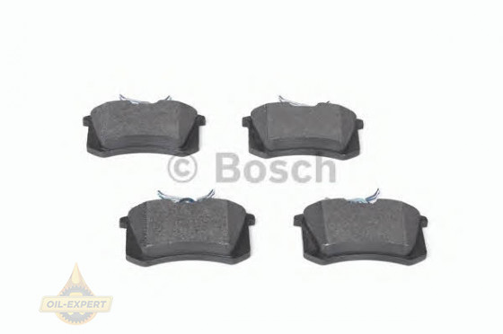 Bosch Колодки дискові гальмові BOSCH 0 986 494 387 - Заображення 3