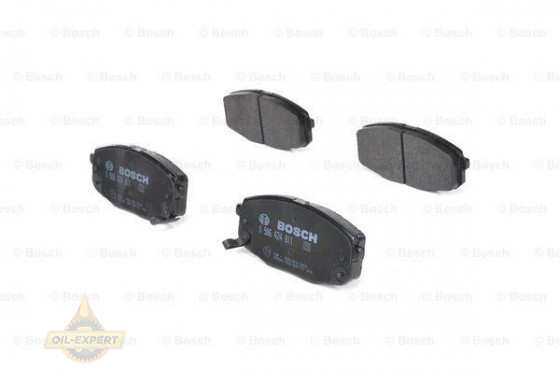 Bosch Колодки тормозные дисковые BOSCH 0 986 424 811 - Картинка 1