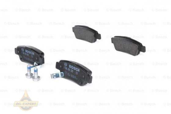 Bosch Колодки тормозные дисковые BOSCH 0 986 494 329 - Картинка 1