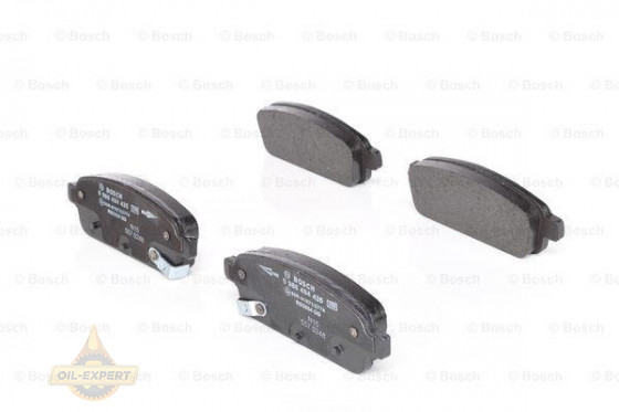 Bosch Колодки дискові гальмові BOSCH 0 986 494 435 - Заображення 1