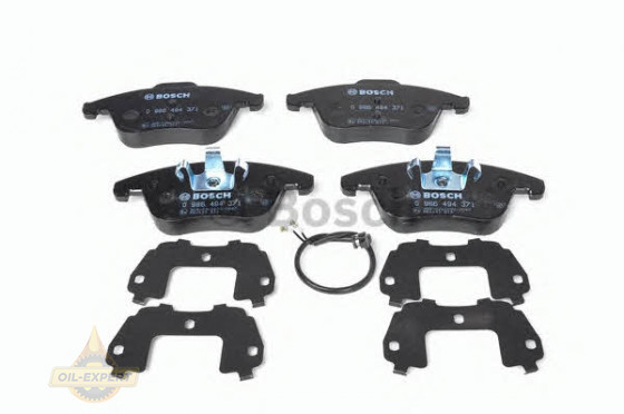 Bosch Колодки тормозные дисковые BOSCH 0 986 494 371 - Картинка 5