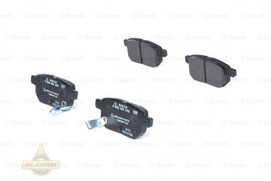 Bosch Колодки гальмівні дискові BOSCH 0 986 494 255 - Заображення 1