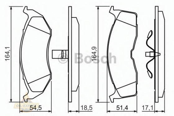 Bosch Колодки тормозные дисковые BOSCH 0 986 424 363 - Картинка 7