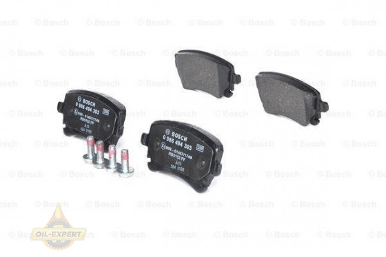 Bosch Колодки тормозные дисковые BOSCH 0 986 494 303 - Картинка 1