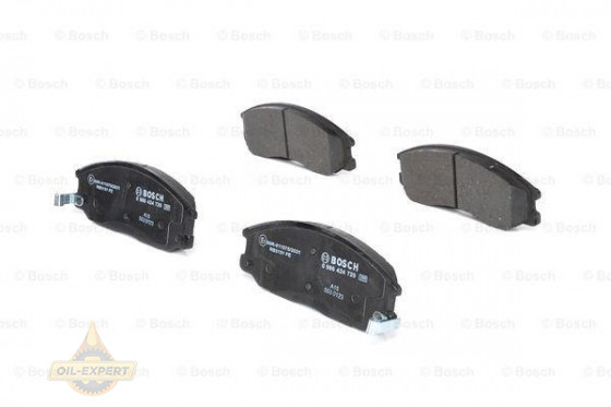 Bosch Колодки тормозные дисковые BOSCH 0 986 424 729 - Картинка 1