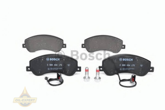Bosch Колодки тормозные дисковые BOSCH 0 986 494 170 - Картинка 2